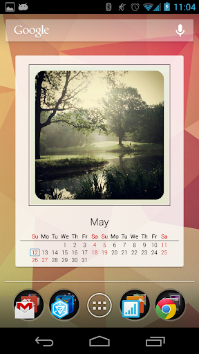 Photo Calendar Widget Free