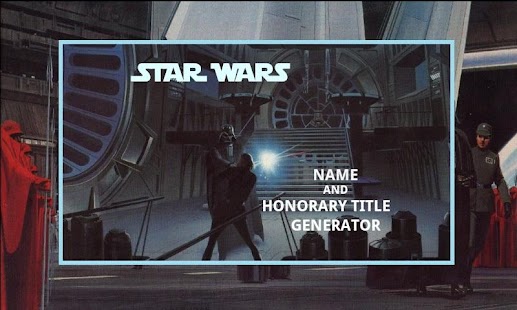 Create Your Star Wars Name (6) Screenshots 0