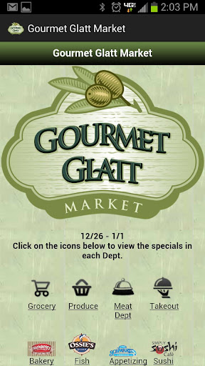Gourmet Glatt Market