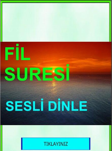 Fil Suresi Elemtere Suresi