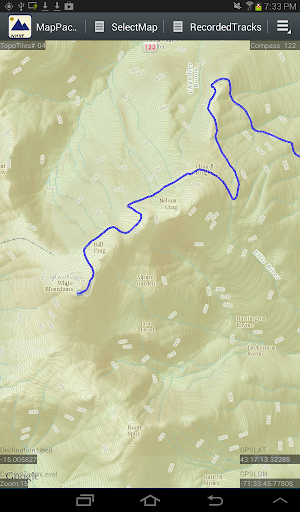 【免費旅遊App】MapPack-GPS White Mtns Topo-APP點子