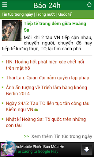 【免費新聞App】Tin tức - Báo 24h - Bóng Đá 24-APP點子