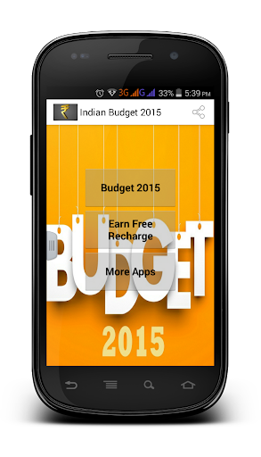 Indian Budget 2015