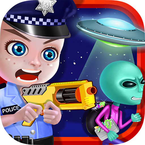 Police Hero - Alien Invasion LOGO-APP點子