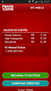 Ponto Certo Bilhete Unico - screenshot thumbnail
