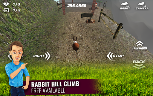 【免費賽車遊戲App】Cute Rabbits Hill Climb-APP點子