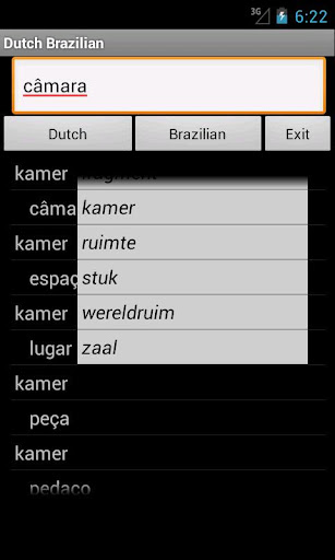 Dutch Brazilian Dictionary