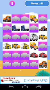 Kids Memory Game Cars Trucks