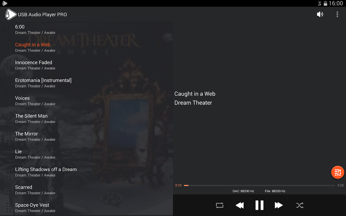 USB Audio Player PRO - screenshot
