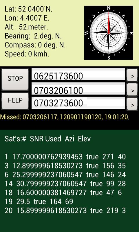 TRACE ME Screen 2