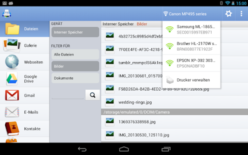 PrintHand Mobile Print Screenshot