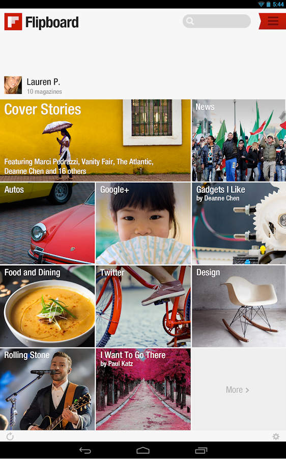 Flipboard: Your News Magazine - screenshot