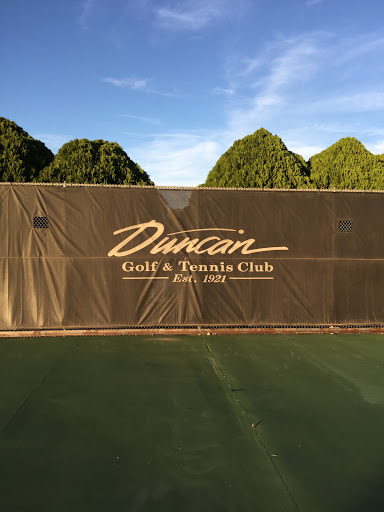 Duncan Tennis Courts