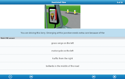 UK LGV Theory Test poster 12