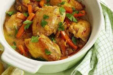Easy chicken tagine