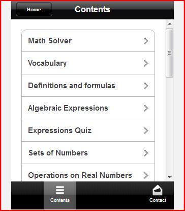 Algebra Tutor