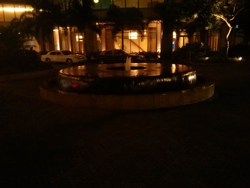 Fountain at Hyatt Hotel