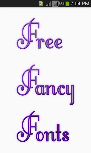 Free Fancy Fonts