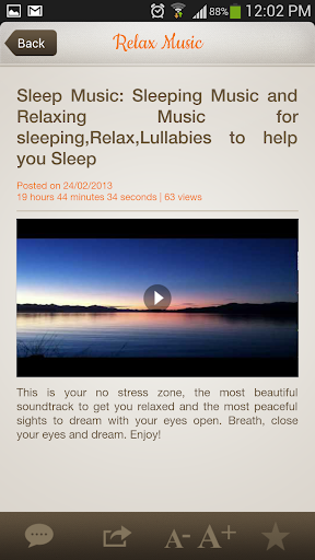 【免費健康App】Relax and Sleep - Music-APP點子