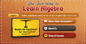 Hands-On Equations 1: The Fun Way to Lea