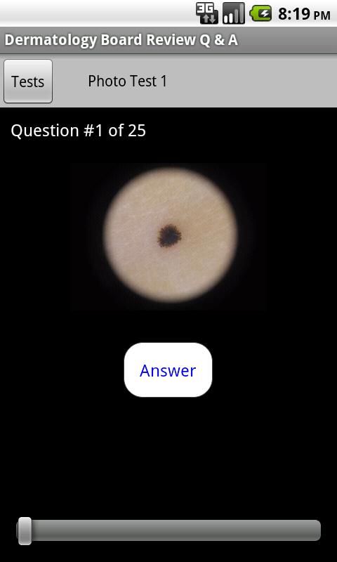 Dermatology Board Review Q &amp; A Screen 3