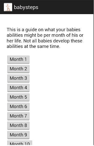 Baby Development Guide