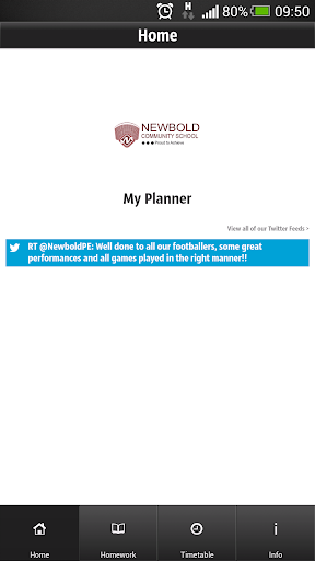 Newbold School - My Planner