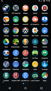 Dark Blue Theme for TSF Shell Screenshots 4