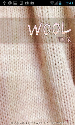 KAKAO TALK Theme Wool Talk