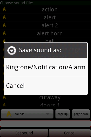 Star Trek TOS Soundboard Android app Screenshot 3