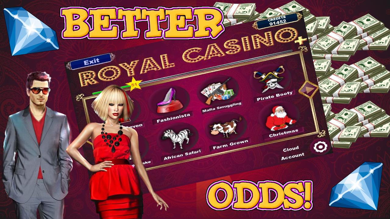 Android application Royal Casino Slots Plus screenshort