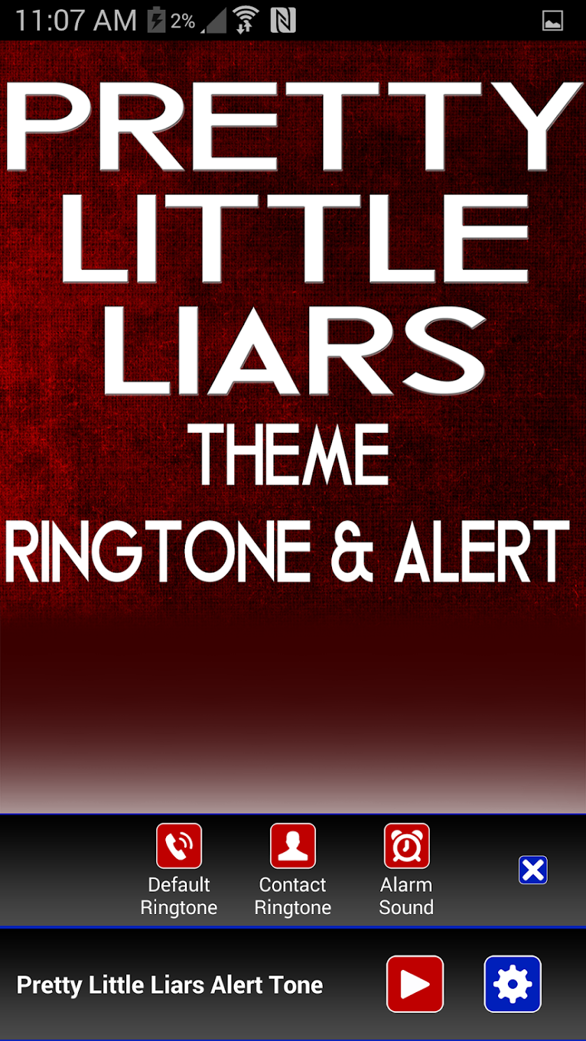Pretty Little Liars Ringtone Screen 2