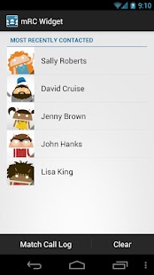 How to get mRC (Most Recently Contacted) lastet apk for android