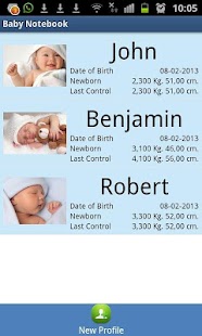 Baby Notebook Screenshots 1