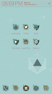 Free Simple Graphic Atom theme APK