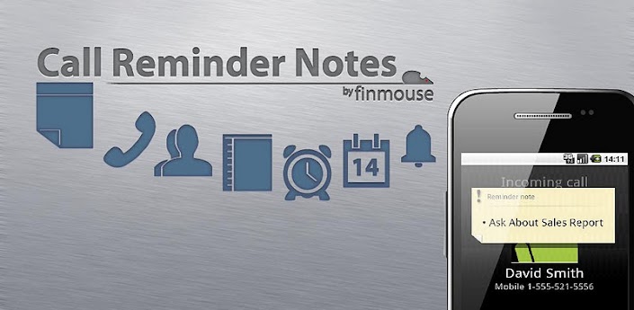 Call Reminder Note Full v5.0.5 apk mới nhất - hiện ghi chú khi có cuộc gọi đến