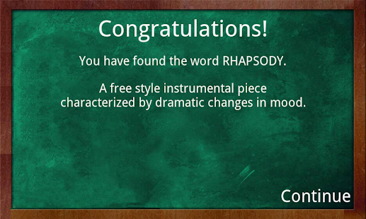 Educational Hangman in English - screenshot thumbnail