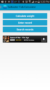 Saltwater Fish Calculator lt Screenshots 0