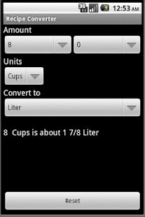 Kitchen Measurement Converter