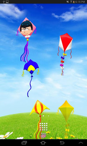 3D Kites Live Wallpaper