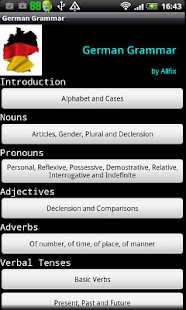 German Grammar DEMO Screenshots 1