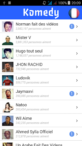 免費下載娛樂APP|Komedy - Comediens à découvrir app開箱文|APP開箱王