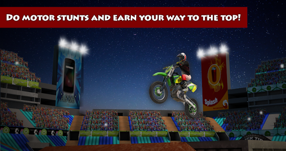   3D Motor Bike Stunt Mania- screenshot thumbnail   