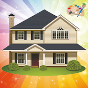 Coloring Book: House & Castle