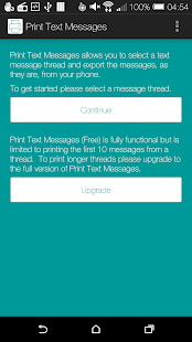 Print Text Messages - Free Screenshots 1