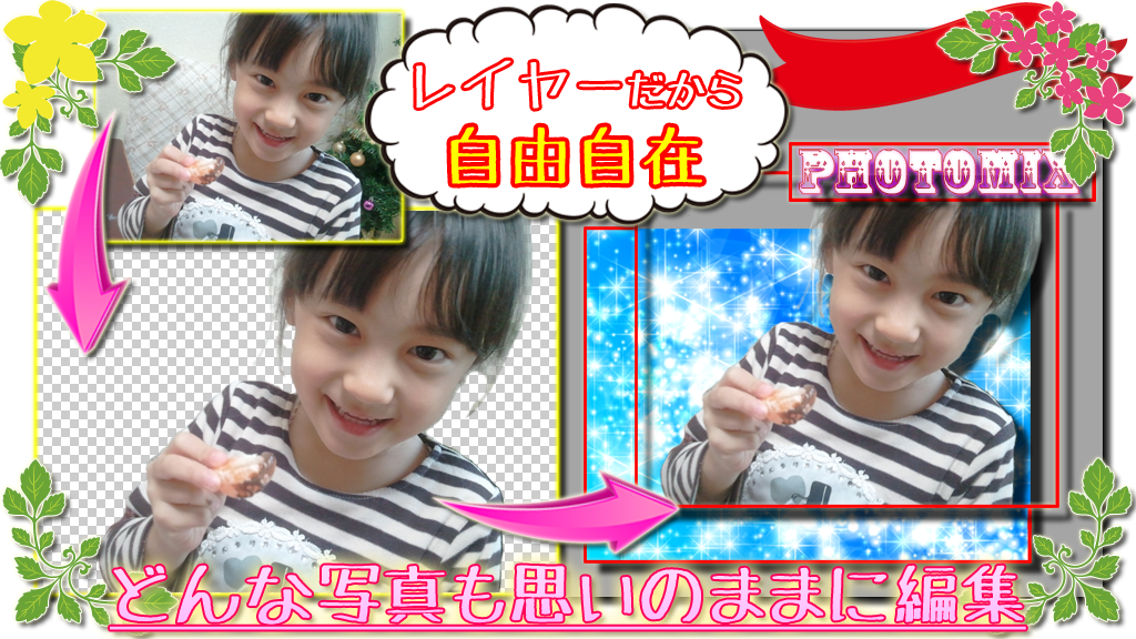 画像合成 画像加工編集サイト・フリーソフト：無料写真加工ならバナー工房