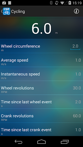 CSR Cycling Speed