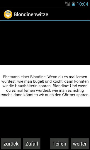 Blondinenwitze