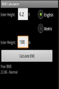 BMI Calculator Screenshots 1