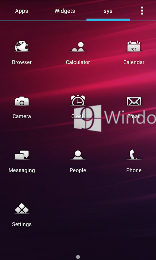 Windows 9 Theme - screenshot